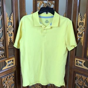 Cherokee Bright Yellow Polo Shirt Size XL